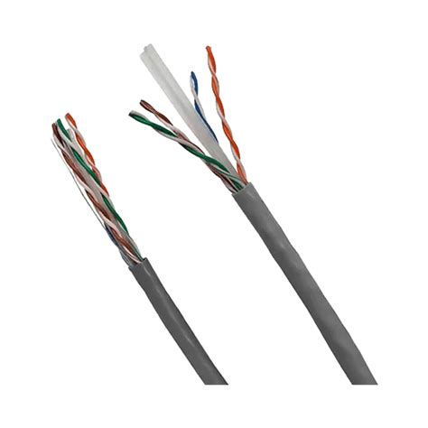 NETWORKING CABLE UTP LANPRO CAT 6 RJ45 24 AWG GRIS NO PARAGUAI