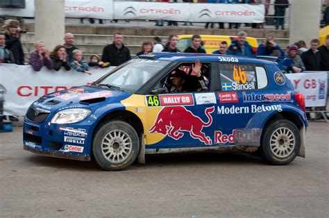 cardiff wrc ceremonial finish cardiff red bull rall flickr