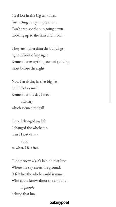 Feeling Lost - A Poem by Bakerypoet