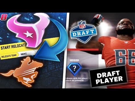 Relocation Offseason Insane Draft Pick Madden Texans Franchise