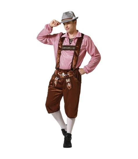 Déguisement tyrolien Oktoberfest marron pour homme Achat en ligne