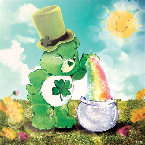 Care Bears: Good Luck Bear Dressed Up for St. Patrick's Day | Care ...