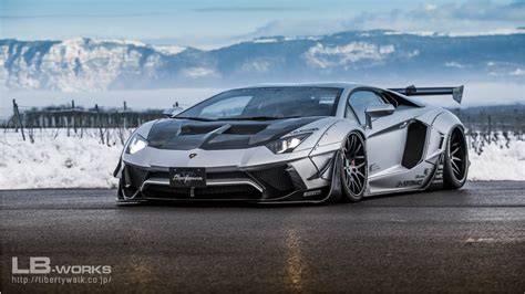 Lbworks Lamborghini Aventador Limited Edition Body Kit Liberty Walk