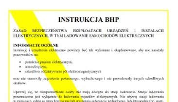 Zasady Bhp Przy Adowaniu Samochod W Elektrycznych Portal Elektryka