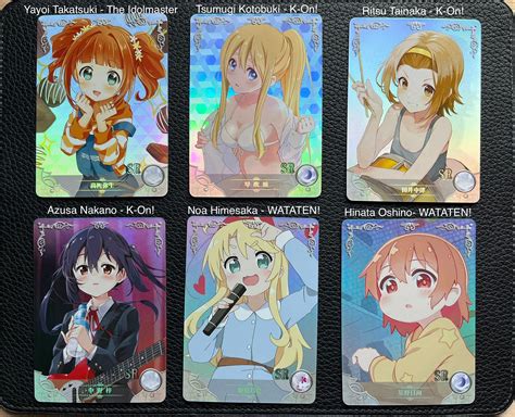 Waifu Cards Goddess Story 10m03 Sr Cards Collectible Waifu Trading Cards Etsy