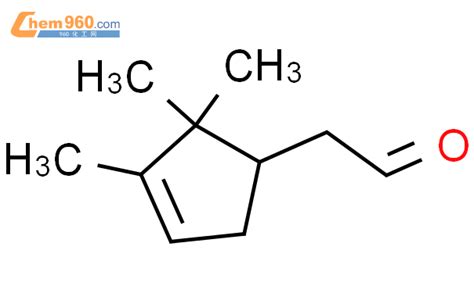 91819 58 8223 三甲基 3 环戊烯 1 乙醛化学式、结构式、分子式、mol、smiles 960化工网