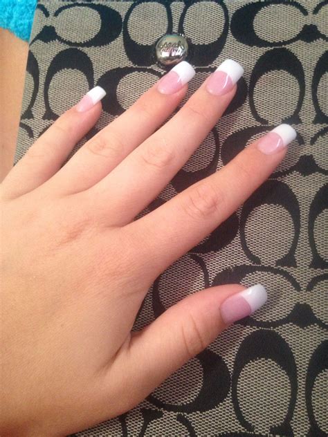 French Solar I Love My Nails Ive Been Like This For Two Years Now