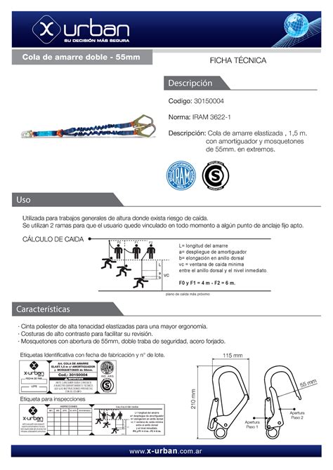 Cabo De Amarre X Urban Nose Ni Idea X Urban Uso Caracter Sticas