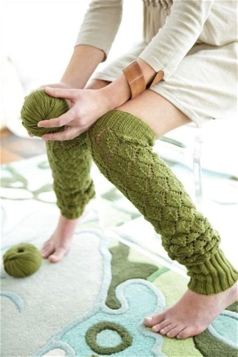 Diy Crocheted Leg Warmers Stricken Und Häkeln Beinstulpen Stricken