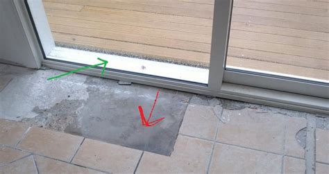 How To Fix Leaking Sliding Glass Door Glass Door Ideas