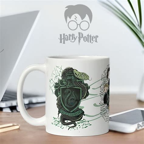 Caneca Personalizada Harry Potter Sonserina Elo