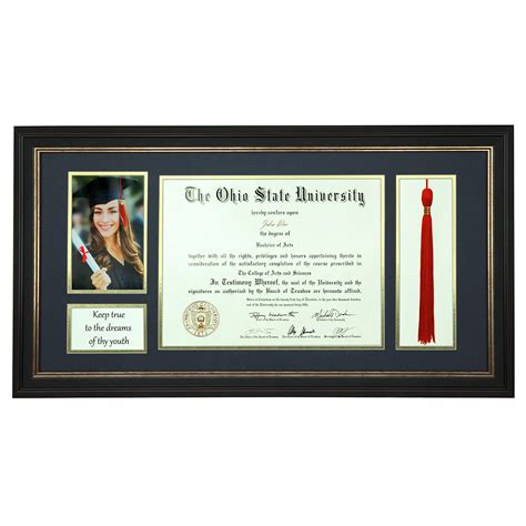 College Diploma Frames With Tassel Holder