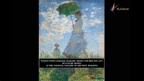 Woman With A Parasol Madame Monet And Her Son 1875 By Claude Monet At