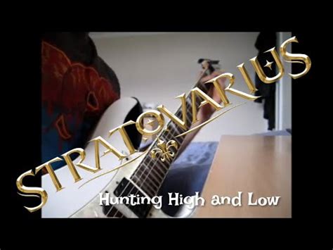 Stratovarius Hunting High And Low Guitar Cover YouTube