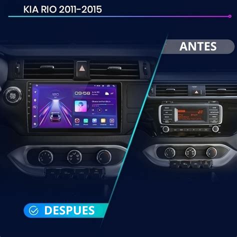 Pantalla Táctil Radio Android Auto Carplay Kia Rio 2011 2015 Rprojekt