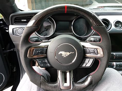 Carbon Steering Wheel Alcantara S Mustang Forum Gt