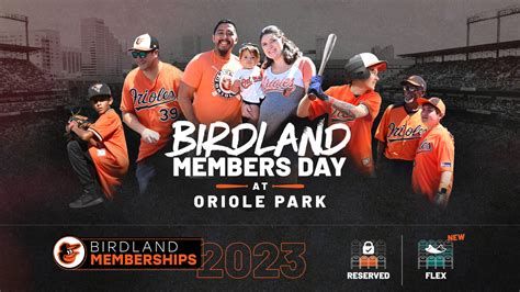 Birdland Members Day Baltimore Orioles