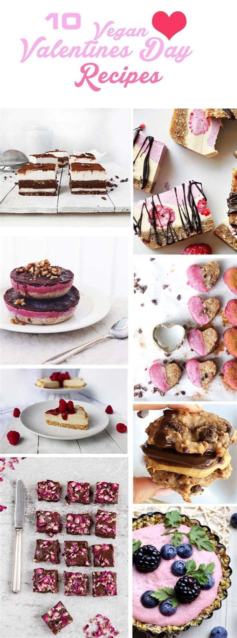 10 Vegan Valentines Day Desserts Valentinstag Rezepte Rezepte Zum