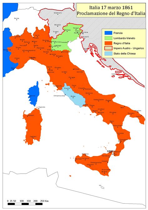 La Scuola per i 150 anni dell Unità d Italia La geografia dell Italia