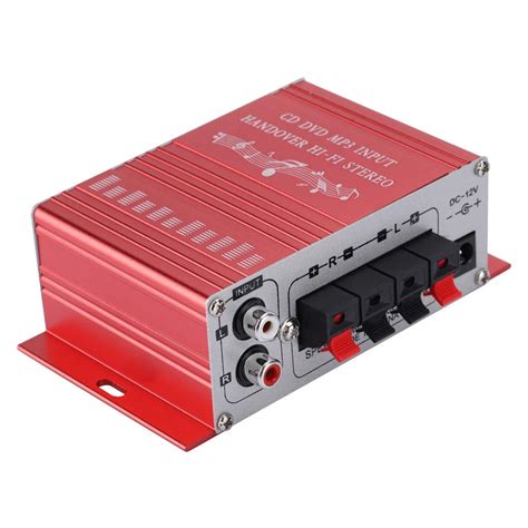 mini digital amplifier  fi  digital stereo amplifier aluminum