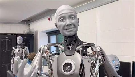 Engineered Arts latest robot ‘Ameca’ with human-like facial expressions | Human like robots ...