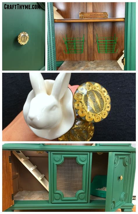 Make a Indoor Rabbit Hutch From a China Cabinet • The Reaganskopp Homestead