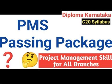 Pms Passing Package Pms Project Management Skills Important Questions