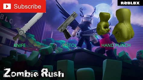 Zombie Rush Roblox Youtube