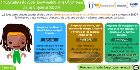 Píldora Programas de Gestión Ambiental y Objetivos de la Vigencia