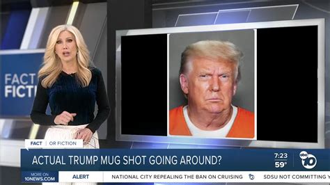 Fact Or Fiction Is Trumps Actual Mugshot Going Around