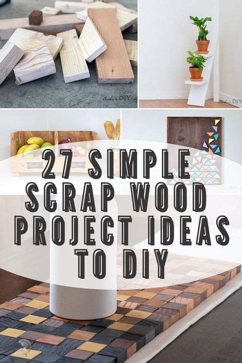 27 Simple Scrap Wood Projects For Beginners Artofit