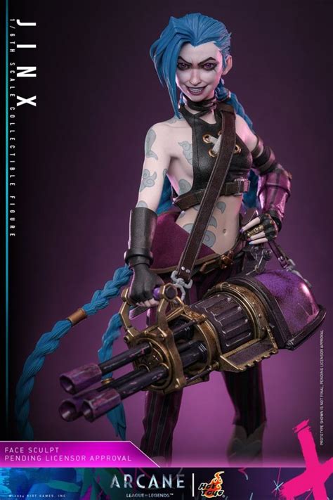 Jinx från Arcane är den nya figuren från Hot Toys Arcane Netflix Gamereactor