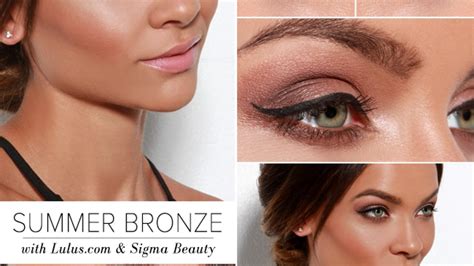 Summer Bronzed Makeup Look Saubhaya Makeup