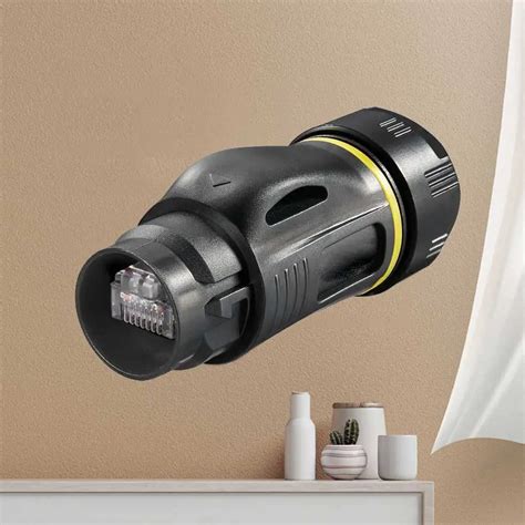 Oswell Ethernet Connector Plug Socket Shield Outdoor Waterproof