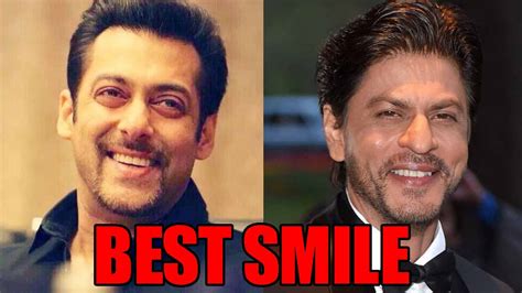 Salman Khan VS Shah Rukh Khan: The Best Smile Ever? | IWMBuzz