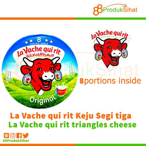 Laughing Cow Cheese La Vache Qui Rit 8 Cubes Imported Lazada