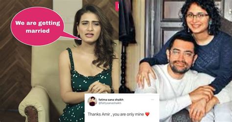 Fatima Sana Shaikh Finally Accepted Her Relationship With Aamir Indian