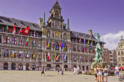 Travel in Belgium; Photographs of Antwerp Stadhuis - | Antwerp ...