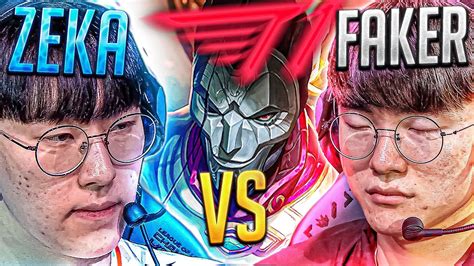 La Revancha De La Final Mundial De Faker Vs Zeka Y Jhin Support De