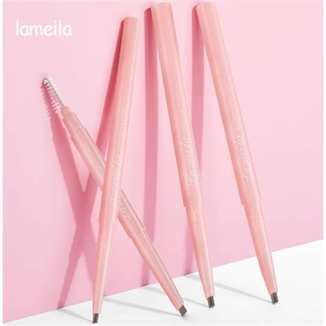 Jual Lameila Pensil Alis Original Eyebrow In Kepala Ganda Warna