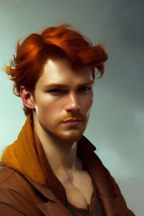 Pin By Rafaela Moreira On Helligdom Red Hair Men Character Portraits How To Draw Hair