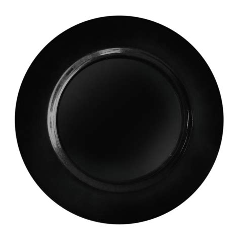 Black Charger Plate