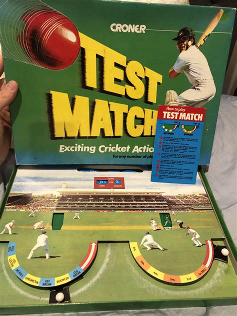 Can Anyone Put A Year On This Old Test Match Rcricket