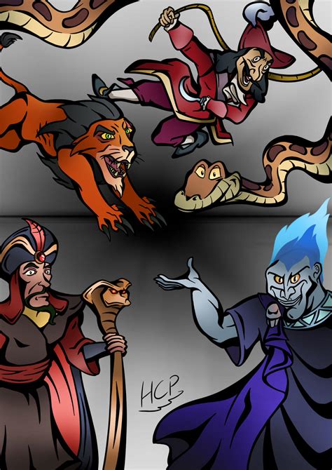 Disney villains by Galahound19 on DeviantArt