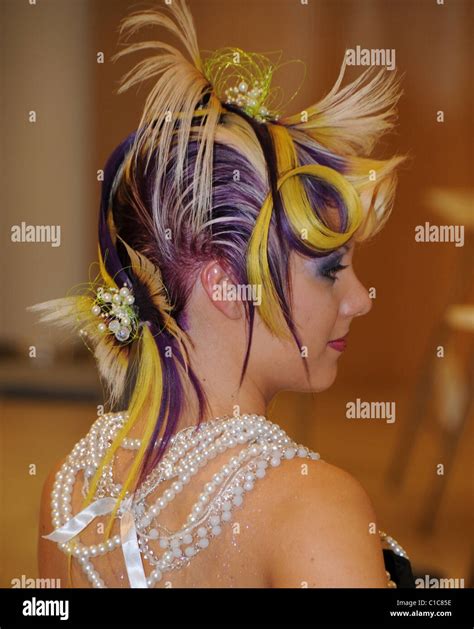 Hair Crazy Bizarre Hairstyles Are Displayed Across The World By Models