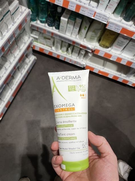 A Derma Exomega Control Cr Me Emolliente Anti Grattage Cosm Tique