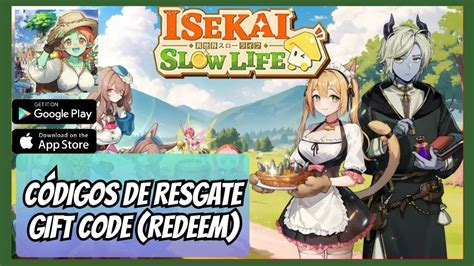 ISEKAI SLOW LIFE CÓDIGOS DE RESGATE VÁRIAS RECOMPENSAS GIFT CODE