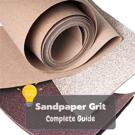 The Complete Guide To Sandpaper Grit Classification