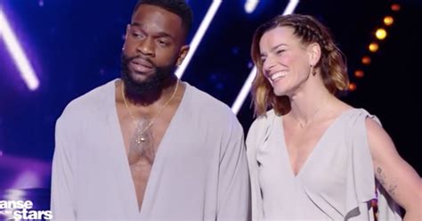 Tayc Et Fauve Hautot Lors De La Demi Finale De Danse Avec Les Stars