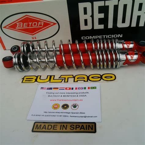 Bultaco Sherpa T Set Shocks New